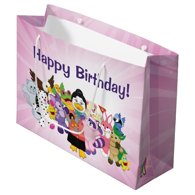 Die magische Welt von Webkinz Große Geschenktüte (Vorderseite Schrägansicht)