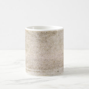 Die Magna Carta von Charter 1215 von Freiheiten Kaffeetasse