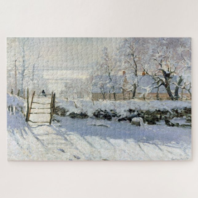 Die Magpie, Monet (Horizontal)