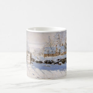 Die Magpie, Monet berühmte Malerei Kaffeetasse