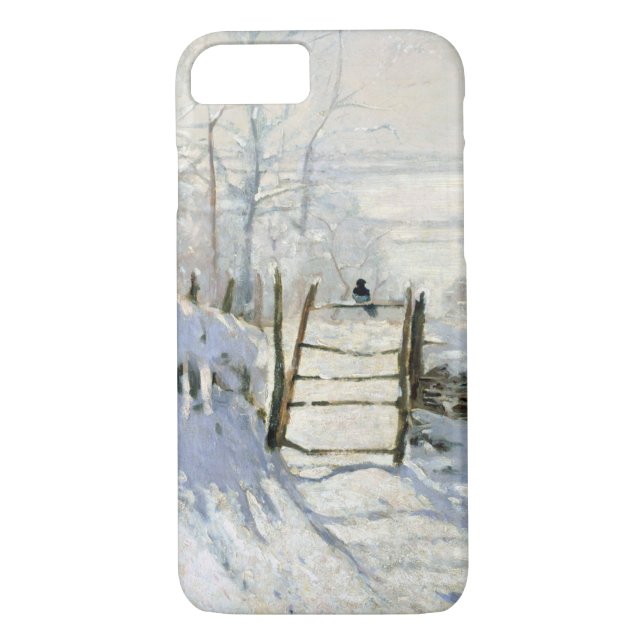 Die Magpie, Monet Case-Mate iPhone Hülle (Rückseite)