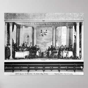 Die Mahlzeit am Haus von Simon der Pharisee 2 Poster