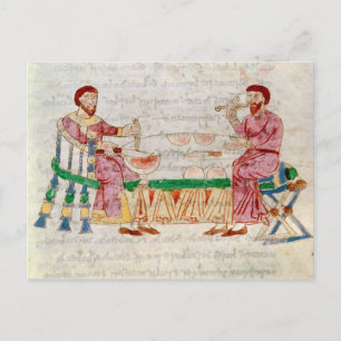 Die Mahlzeit aus "De Universo" Postkarte