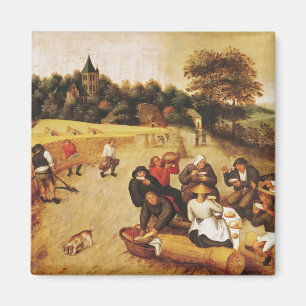 Die Mahlzeit der Erntemaschine Magnet