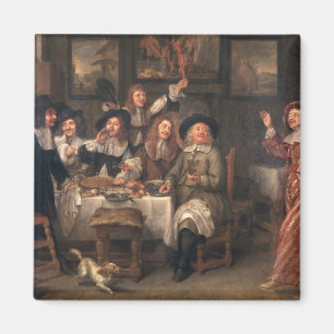 Die Mahlzeit der Künstler Magnet