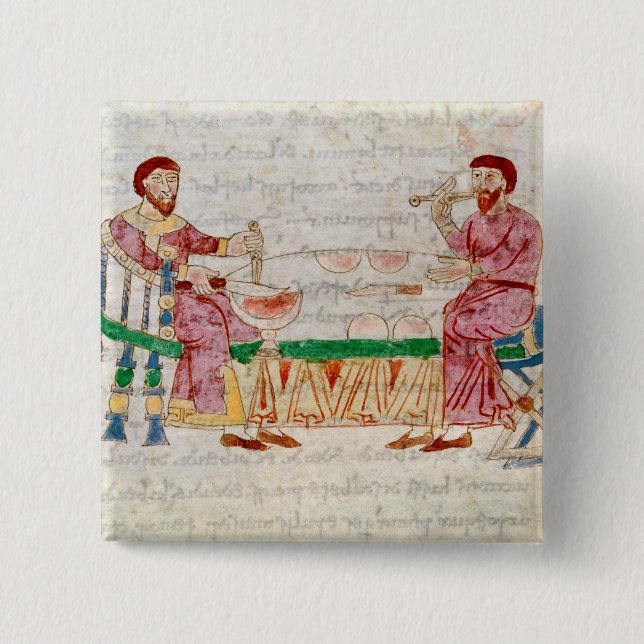 Die Mahlzeit, von 'De Universo' Button (Vorderseite)