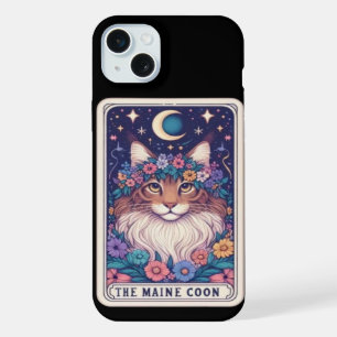 Die Maine Coon Tarot-Kartensammlung iPhone 15 Plus Hülle
