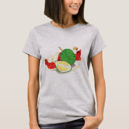 Die majestätische Durian King Frucht T-Shirt