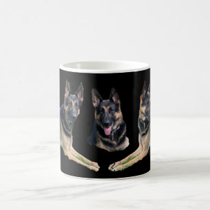 DIE MAJESTISCHE DEUTSCHE    SHEPHERDCOFFEE-TASSE KAFFEETASSE