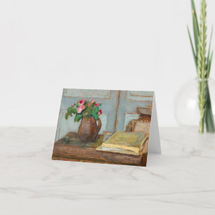 Die Malbox und die Moss-Rose von Vuillard Dankeskarte