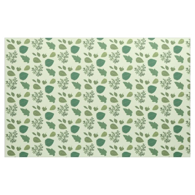 Die Malerei der Sommergarten-Blätter, Vielfalt, St Stoff (Fat Quarter (45,7 x 55,9 cm))