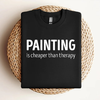Die Malerei ist billiger als die Behandlung Sonnen T-Shirt