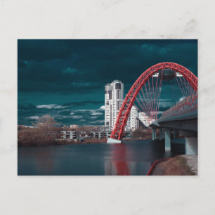 Die malerische Brücke Postkarte