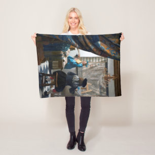 Die Malkunst Johannes Vermeer, 1666-1667 Fleecedecke