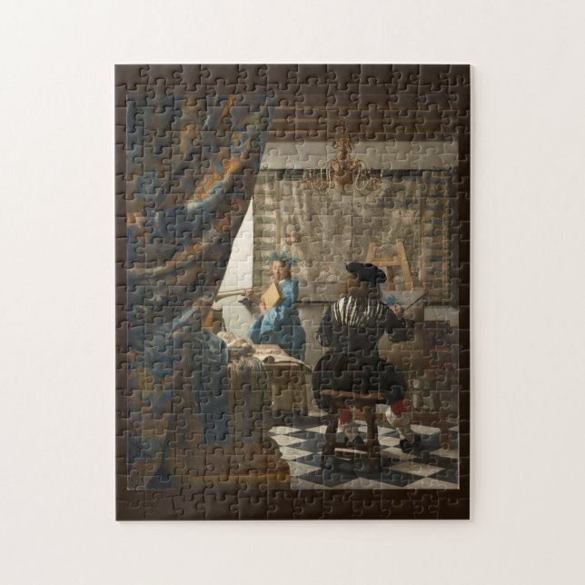Die Malkunst von Johannes Vermeer (Vertikal)