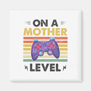 Die Mama der "Funny Mthers Day Gamer" auf Muttereb Magnet