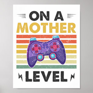 Die Mama der "Funny Mthers Day Gamer" auf Muttereb Poster