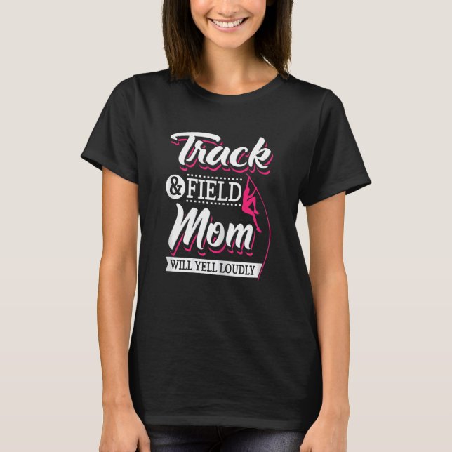 Die Mama der weiblichen Spur und Feldforschung wir T-Shirt (Vorderseite)