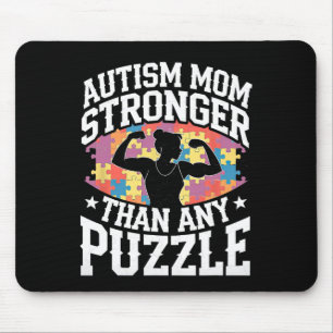 Die Mama des Autismus ist stärker als jeder Puzzle Mousepad