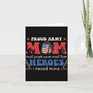 Die Mama des Kriegsveteranen, die ich als Heroes F Karte