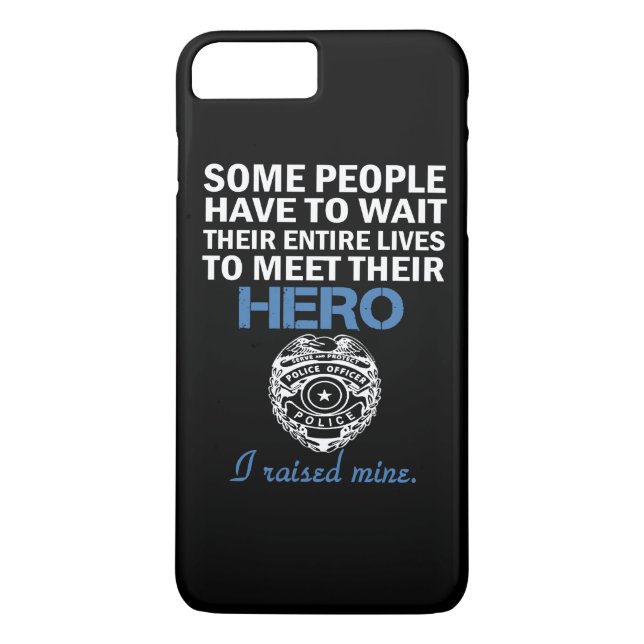 Die Mama des Polizei-Offiziers Case-Mate iPhone Hülle (Rückseite)