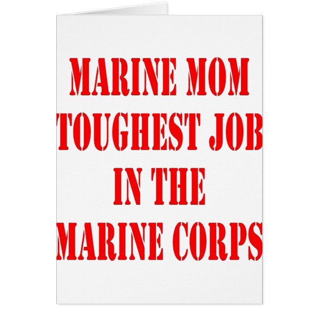 Die MAMA des USMC ist am härtesten in der Marine. (Vorne)