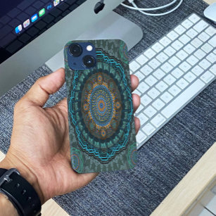 Die Mandala der gyrate psychedelic auges Case-Mate iPhone Hülle