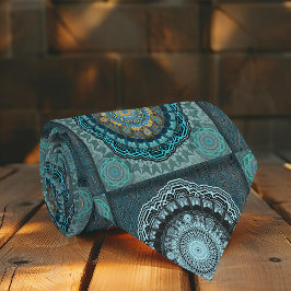 Die Mandala der gyrate psychedelic auges Krawatte