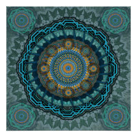 Die Mandala der gyrate psychedelic auges