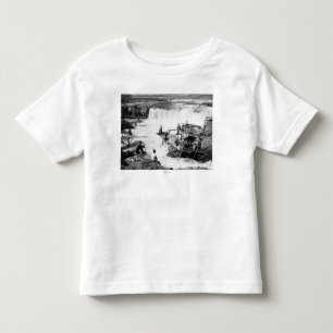Die Männer, die bei Celilo fischen, fällt Kleinkind T-shirt
