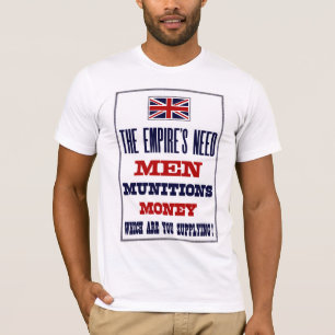 Die Männer, die Munition und das Geld ~ der Bedar T-Shirt