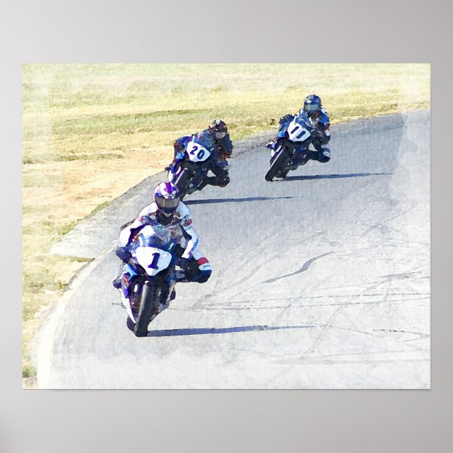 Die Männer in Blau Poster (Vorne)