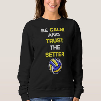 Die Männer sind ruhig und vertrauen dem Setter Fun Sweatshirt
