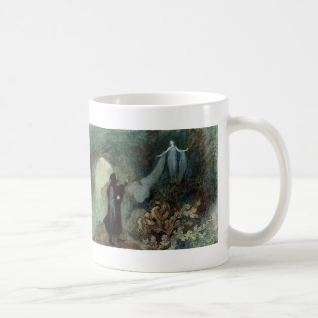 Die Märchen, die dem Prinzen erscheinen Kaffeetasse (Rechts)