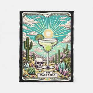 Die Margarita Tarot Card Cinco De Mayo Party Marga Fleecedecke