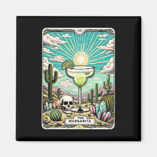 Die Margarita Tarot Card Cinco De Mayo Party Marga Magnet