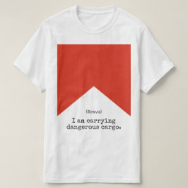 Die Marine kennzeichnet Shirt (Bravo)