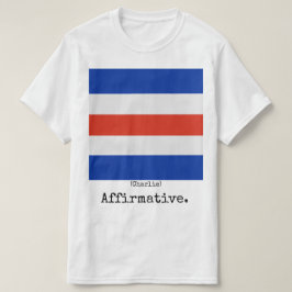 Die Marine kennzeichnet Shirt (Charlien), Mann