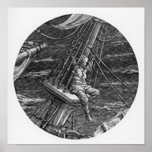 Die Mariner-Loft im kack des Schiffes Poster