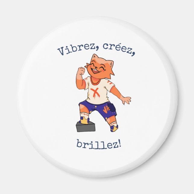 Die Marke der Kreativität Magnet (Vorne)