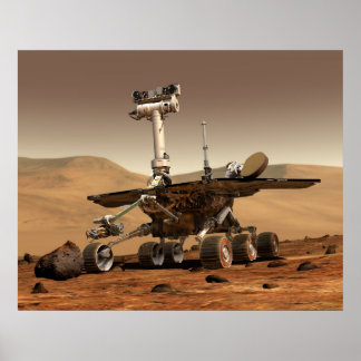 Die Mars der NASA "Spirit" Poster