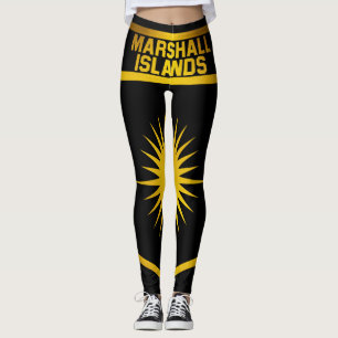 Die Marshallinseln-Emblem Leggings