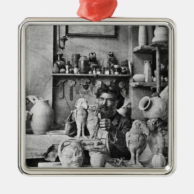 Die Martin-Brüder Ornament Aus Metall (Vorne)