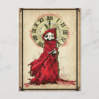 Die Maske des Roten Todes, Edgar Allan Poe Postkarte