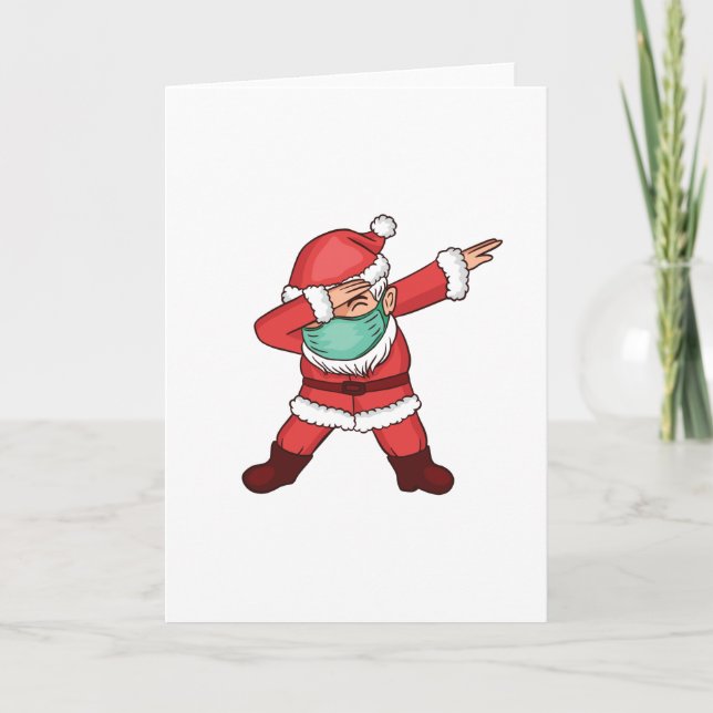 Die Maske des Santa Face Karte (Vorderseite)