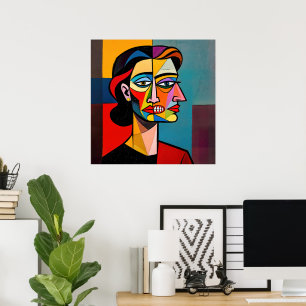 Die Maske und das Monster - Porträt eines Betrüger Poster