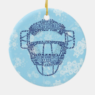 Die Masken-Verzierung des Keramikornament