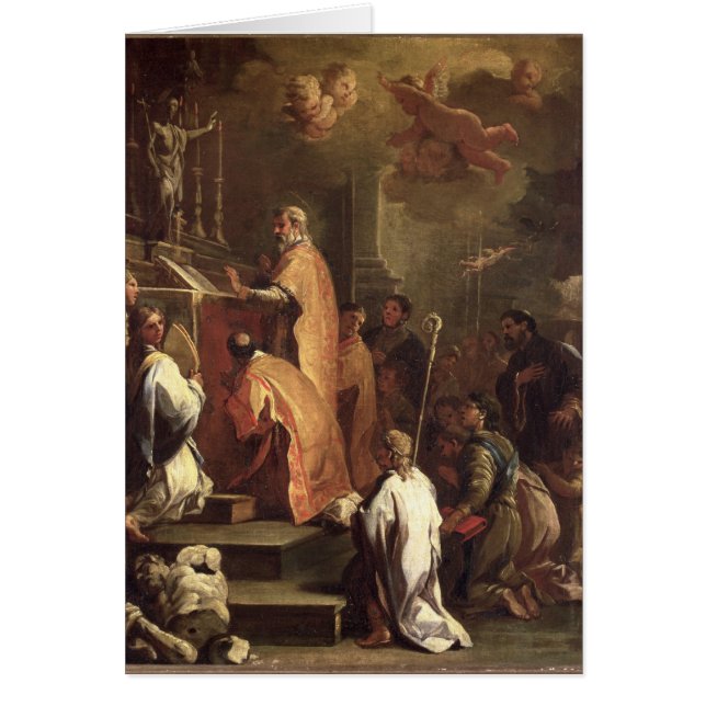 Die Masse von St Gregory (Vorne)