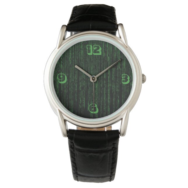 Die Matrix Armbanduhr (Vorderseite)