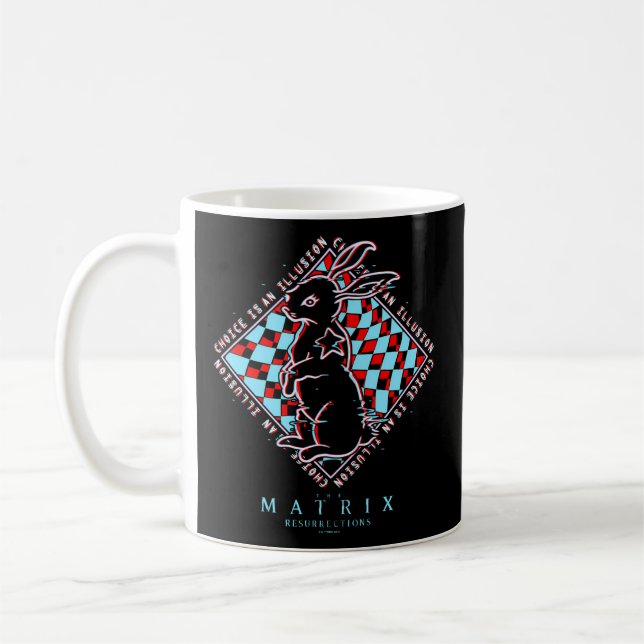 Die Matrix setzt das weiße Kaninchen-3D-Boxed wied Kaffeetasse (Links)